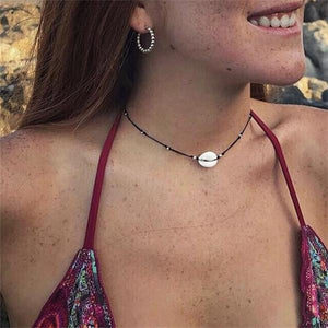 Boho Sea Shell Choker Necklace 2019