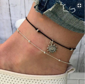 Bohemia Sea Turtle Starfish Charms Beach Anklet Shell For Women Boho Style leg Bracelet anklets for women