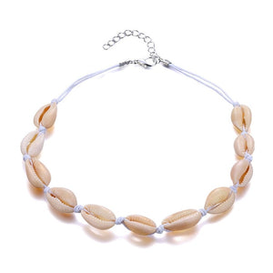 Boho Sea Shell Choker Necklace 2019