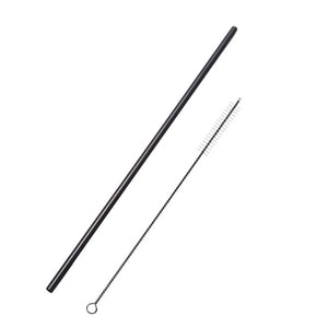 2/4/8Pcs Reusable Drinking Straw High Quality 304 Stainless Steel Metal Straw with Cleaner Brush For Mugs 20/30oz